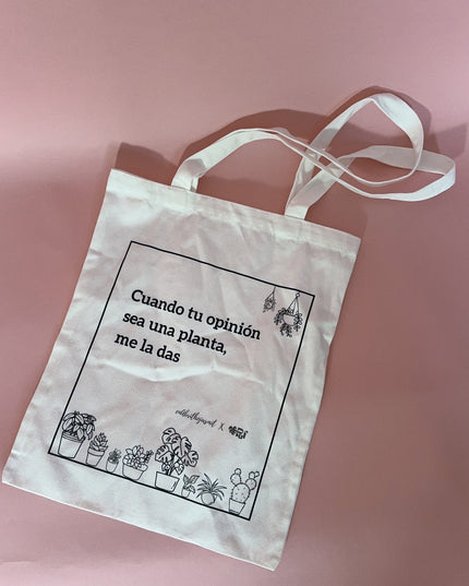 Tote Bag Opinión