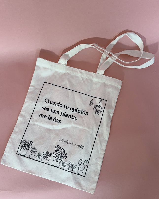 Tote Bag Opinión